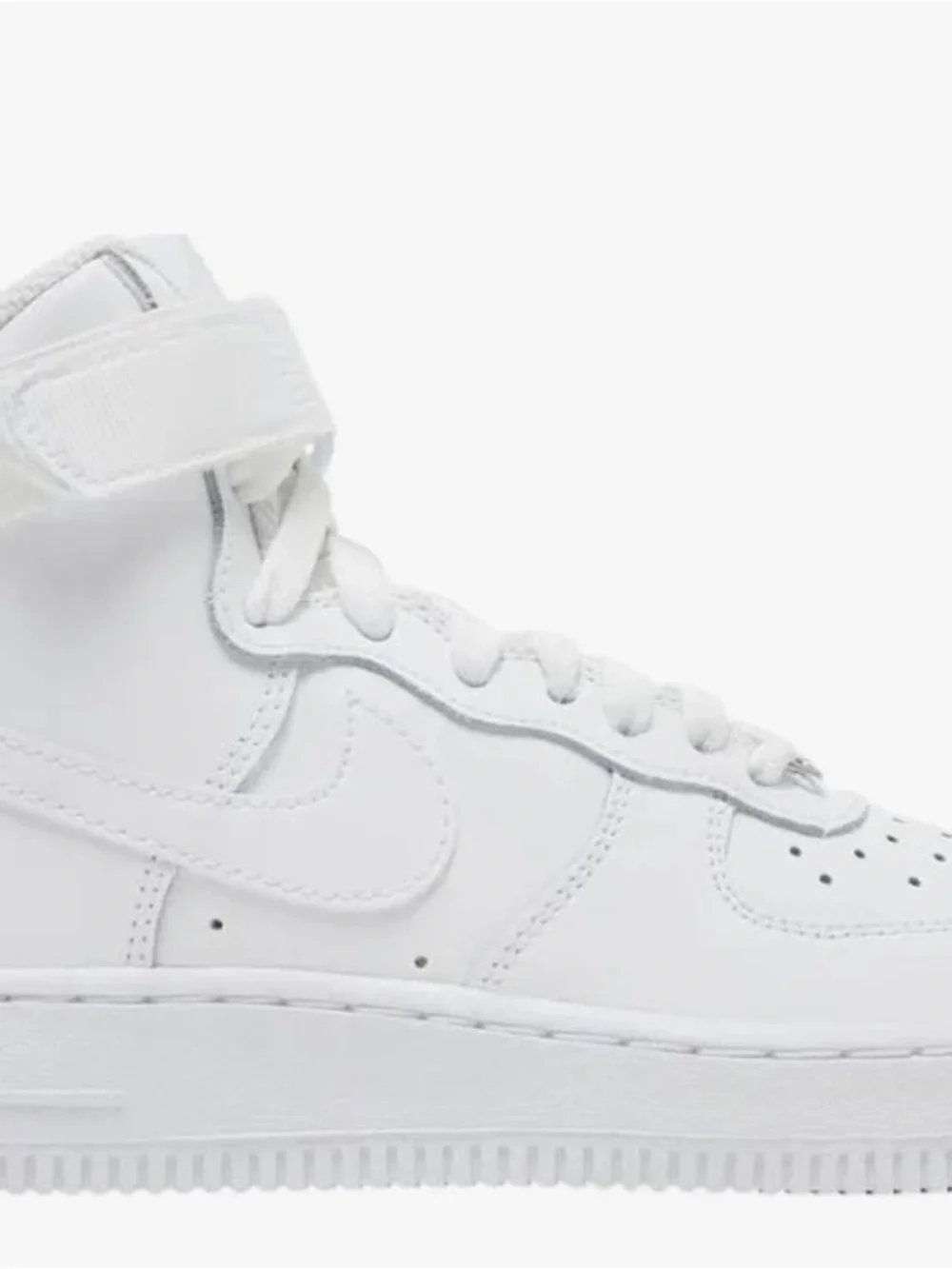 Nike Air Force 1 High LE (GS) White New!! 5.5 Youth